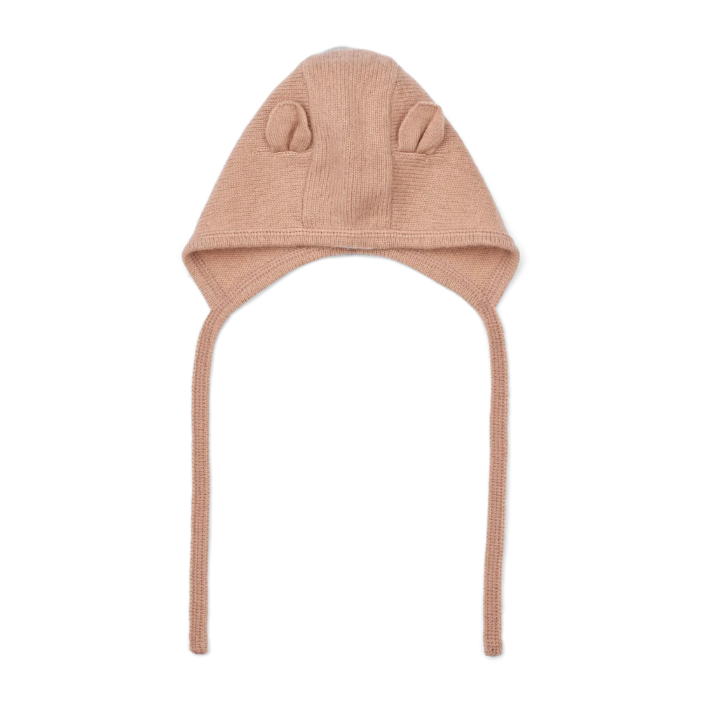 Amir Baby Cashmere Bonnet Hat - Pale Tuscany