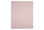 Blanket Crib 75x100cm Basic Knit - Pink Fleece