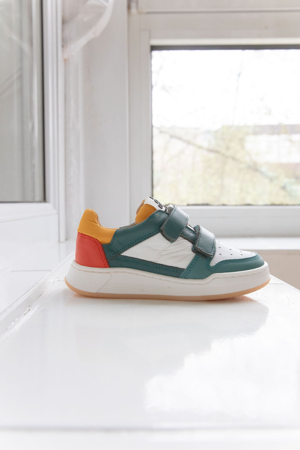 (5813) Low trainers velcro blue sea - MintMouse (Unicorner Concept Store)