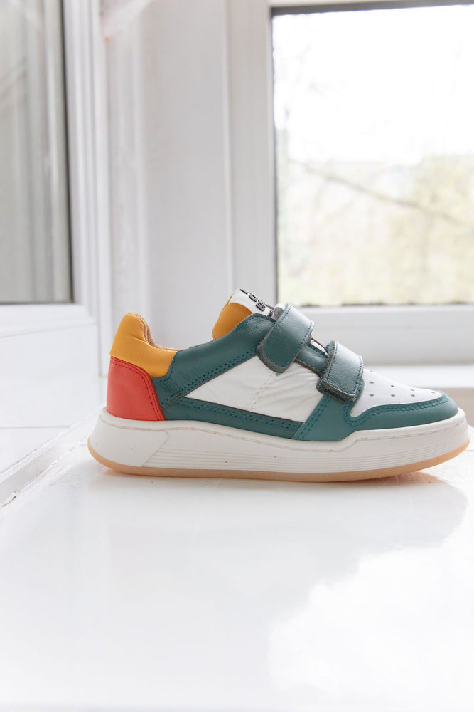 (5813) Low trainers velcro blue sea - MintMouse (Unicorner Concept Store)