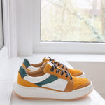 (80056) Low trainers Mustard