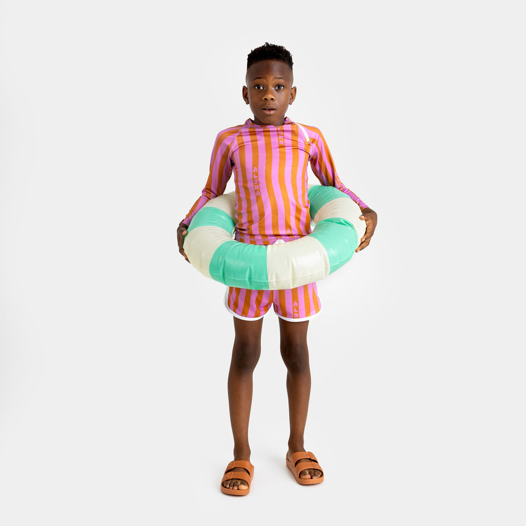 ALOHA STRIPES SWIM TRUNK - MintMouse (Unicorner Concept Store)