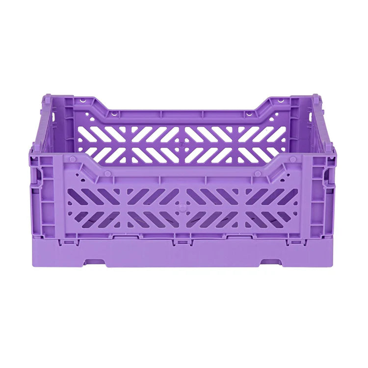 Aykasa Foldable Box - 26x17x10 cm - Taro Milk Tea