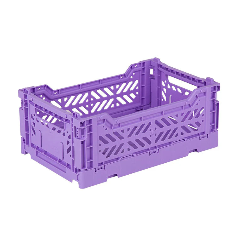 Aykasa Foldable Box - 26x17x10 cm - Taro Milk Tea