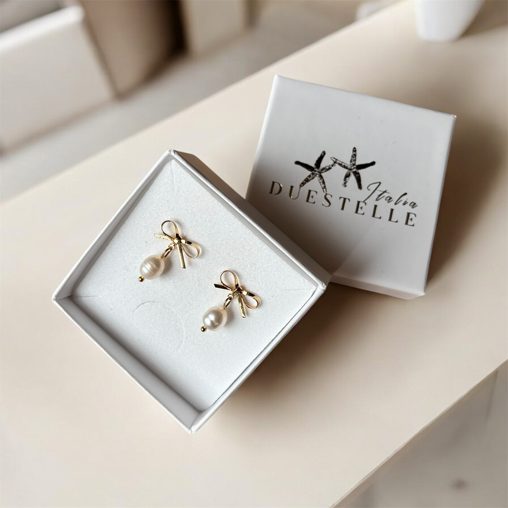 Ribbon earrings - MintMouse (Unicorner Concept Store)