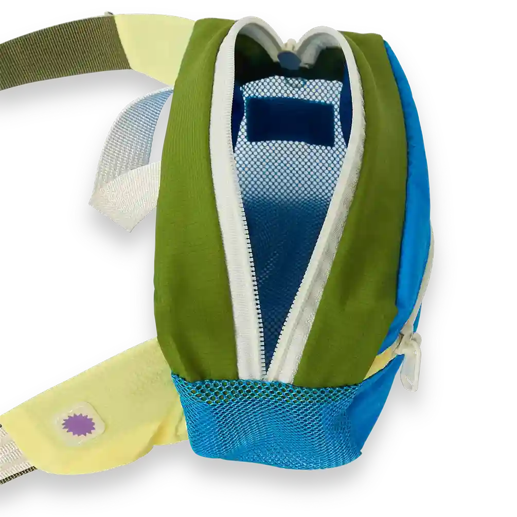 [BANANA16KAKIBLUE] Fanny pack Khaki/Blue - MintMouse (Unicorner Concept Store)