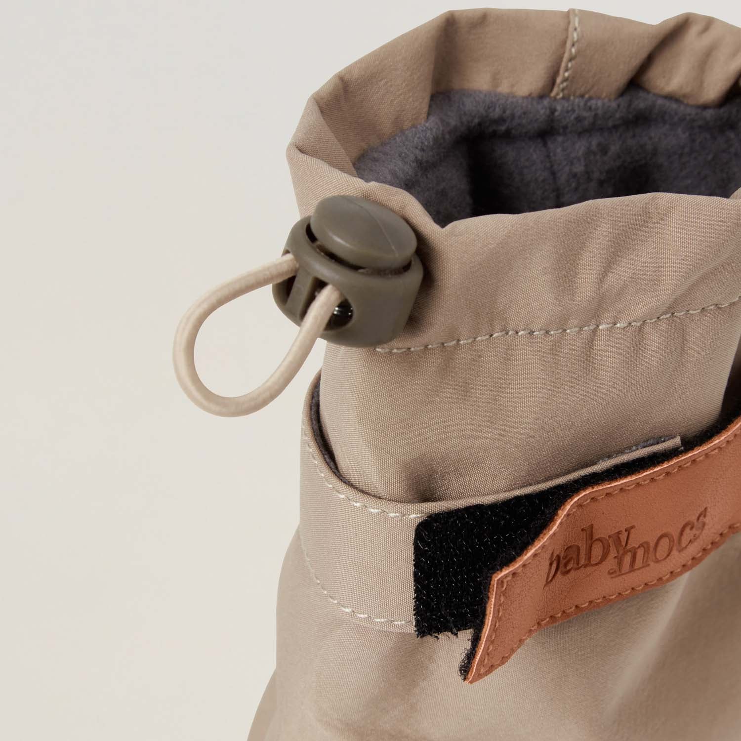 Baby Mocs Soft Snow Boots Dark Beige - MintMouse (Unicorner Concept Store)