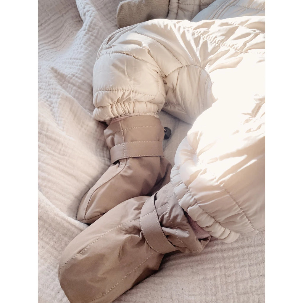 Baby Mocs Soft Snow Boots Dark Beige - MintMouse (Unicorner Concept Store)