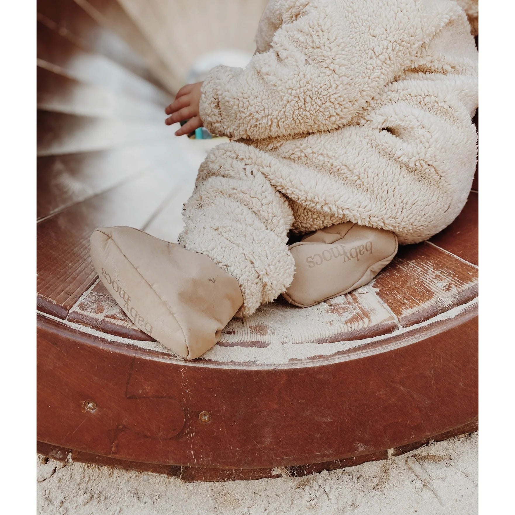 Baby Mocs Soft Snow Boots Dark Beige - MintMouse (Unicorner Concept Store)