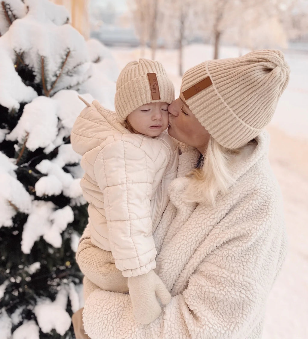 Baby Mocs - Beanie Beige - MintMouse (Unicorner Concept Store)