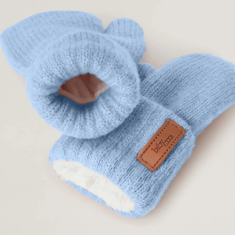 Baby Mocs - Mittens Blue - MintMouse (Unicorner Concept Store)