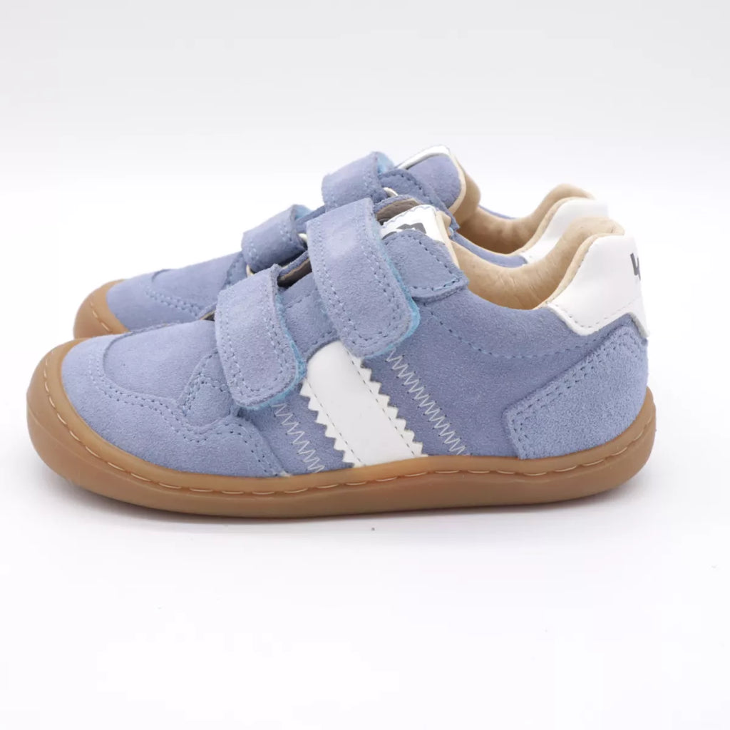 (06M033.301-170)  Barefoot Kids Sneakers – Bali Suede Jeans - MintMouse (Unicorner Concept Store)