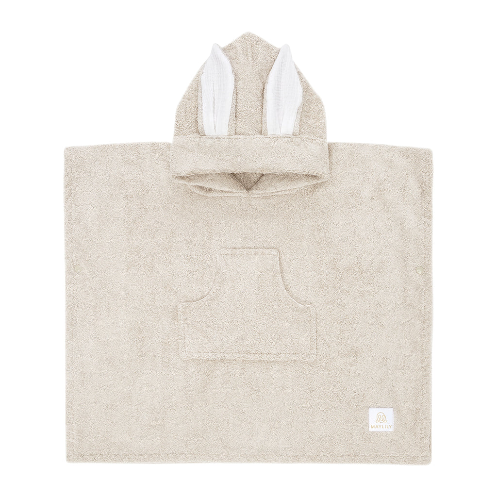 Bamboo poncho Bunny - beige - MintMouse (Unicorner Concept Store)