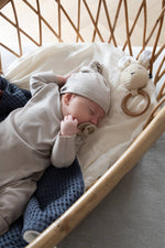 Pure Newborn hat with knot - Sand - MintMouse (Unicorner Concept Store)
