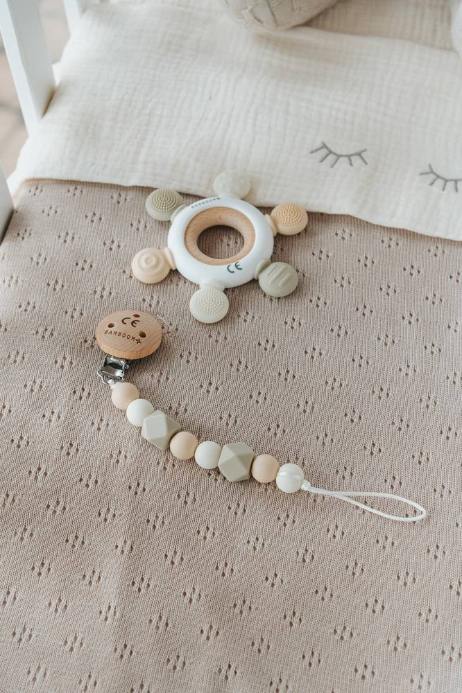 Pacifier Holder Chain - CREAM - MintMouse (Unicorner Concept Store)