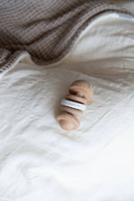 Wood and Silicone Rattle - White - MintMouse (Unicorner Concept Store)