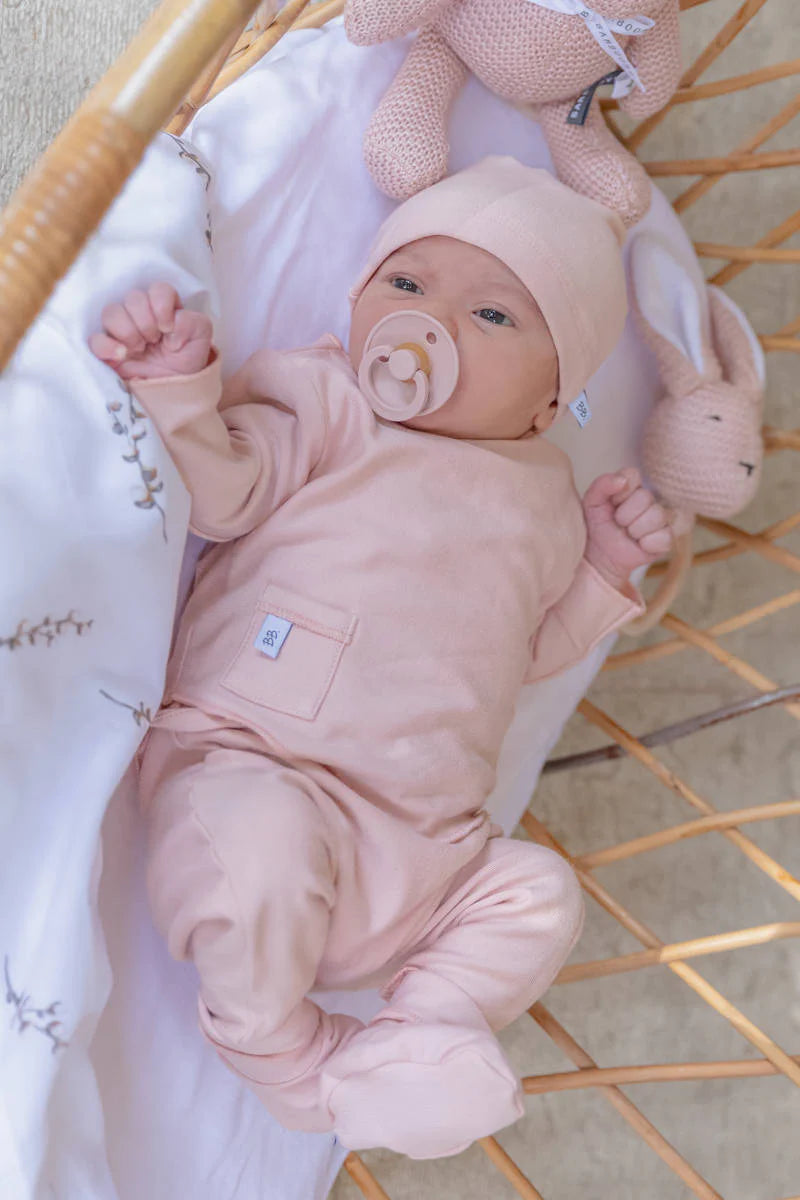 Pure Newborn shorts with feet - Pink - MintMouse (Unicorner Concept Store)