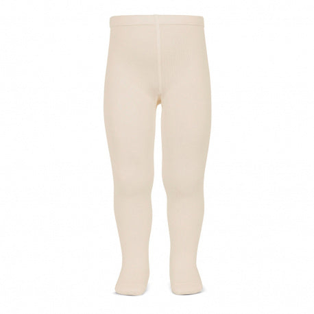 Plain stitch basic tights LINEN