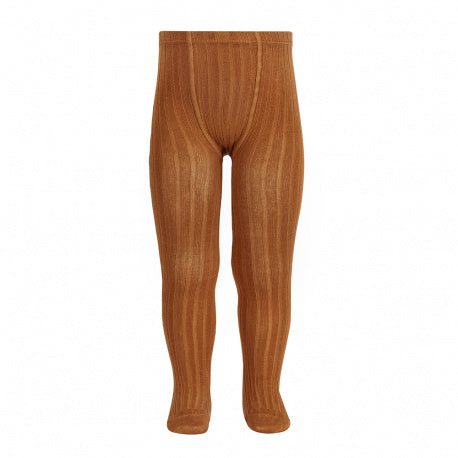 Basic rib tights CINNAMON