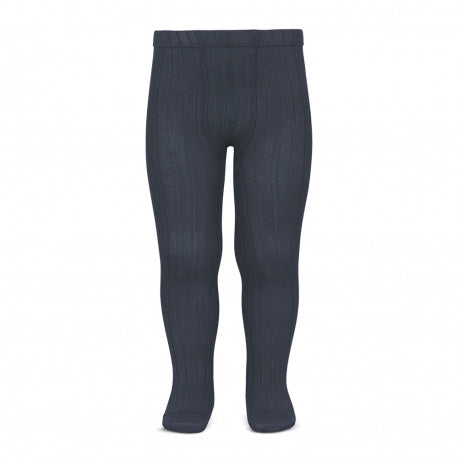 Plain stitch basic tights - Coal 257 - MintMouse (Unicorner Concept Store)