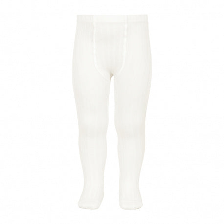 Basic rib tights CREAM