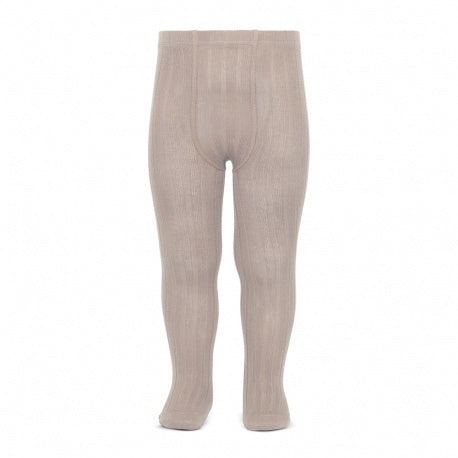 Basic rib tights STONE