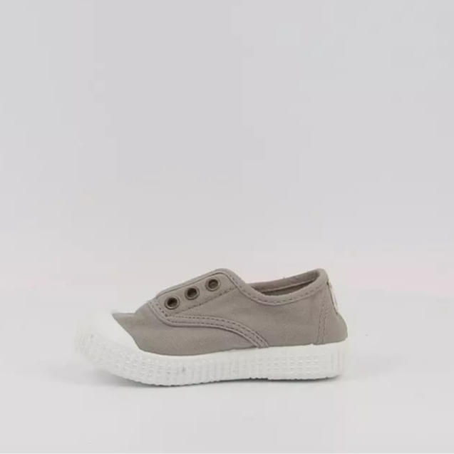 (106627) Children's canvas trainers with elastic - Gris - MintMouse (Unicorner Concept Store)