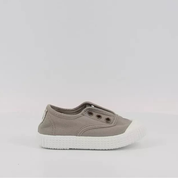 (106627) Children's canvas trainers with elastic - Gris - MintMouse (Unicorner Concept Store)