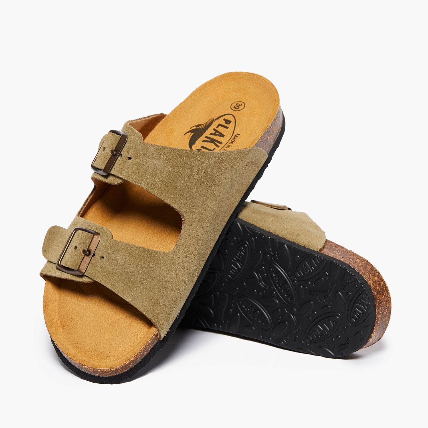 Plakton Sandals Beta- Afelpado Light Khaki 180010 - MintMouse (Unicorner Concept Store)