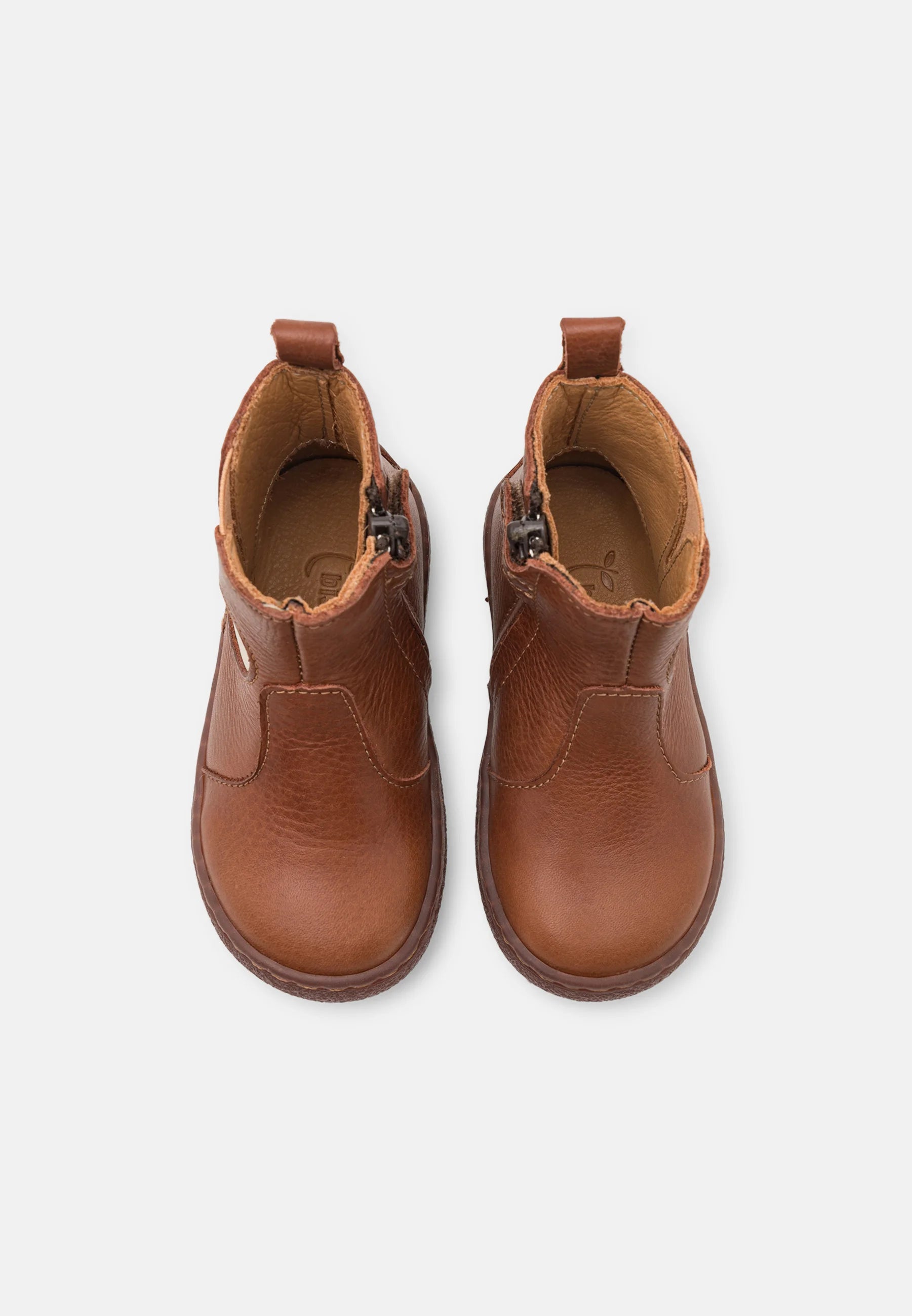 (1301) Emilie Classic ankle boots - Cognac - MintMouse (Unicorner Concept Store)