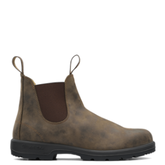Blundstone 585 Classic boots in Rustic Brown, side view