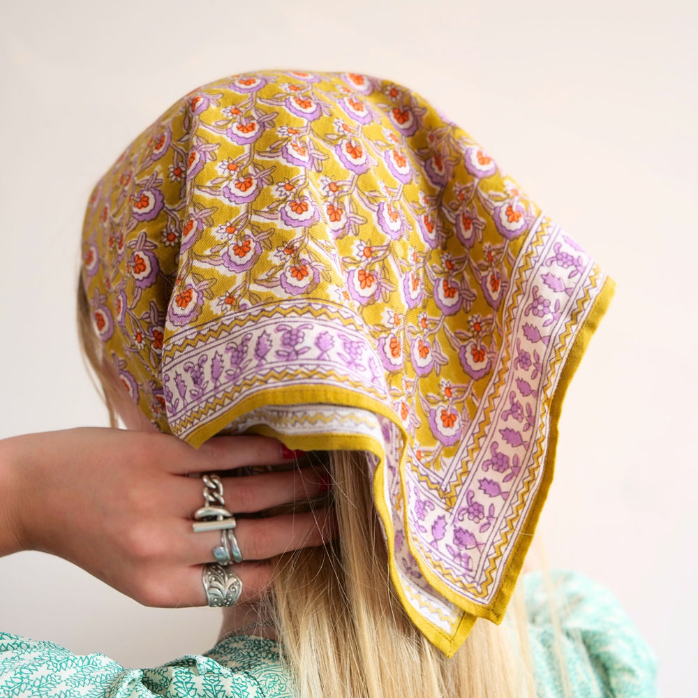 Indian Scarf Victorian Absynthe (Matching adults and kids) - MintMouse (Unicorner Concept Store)