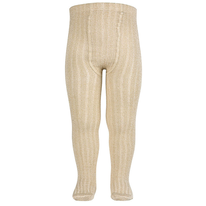 Bright yarn tights with rib - 313 Beige - MintMouse (Unicorner Concept Store)