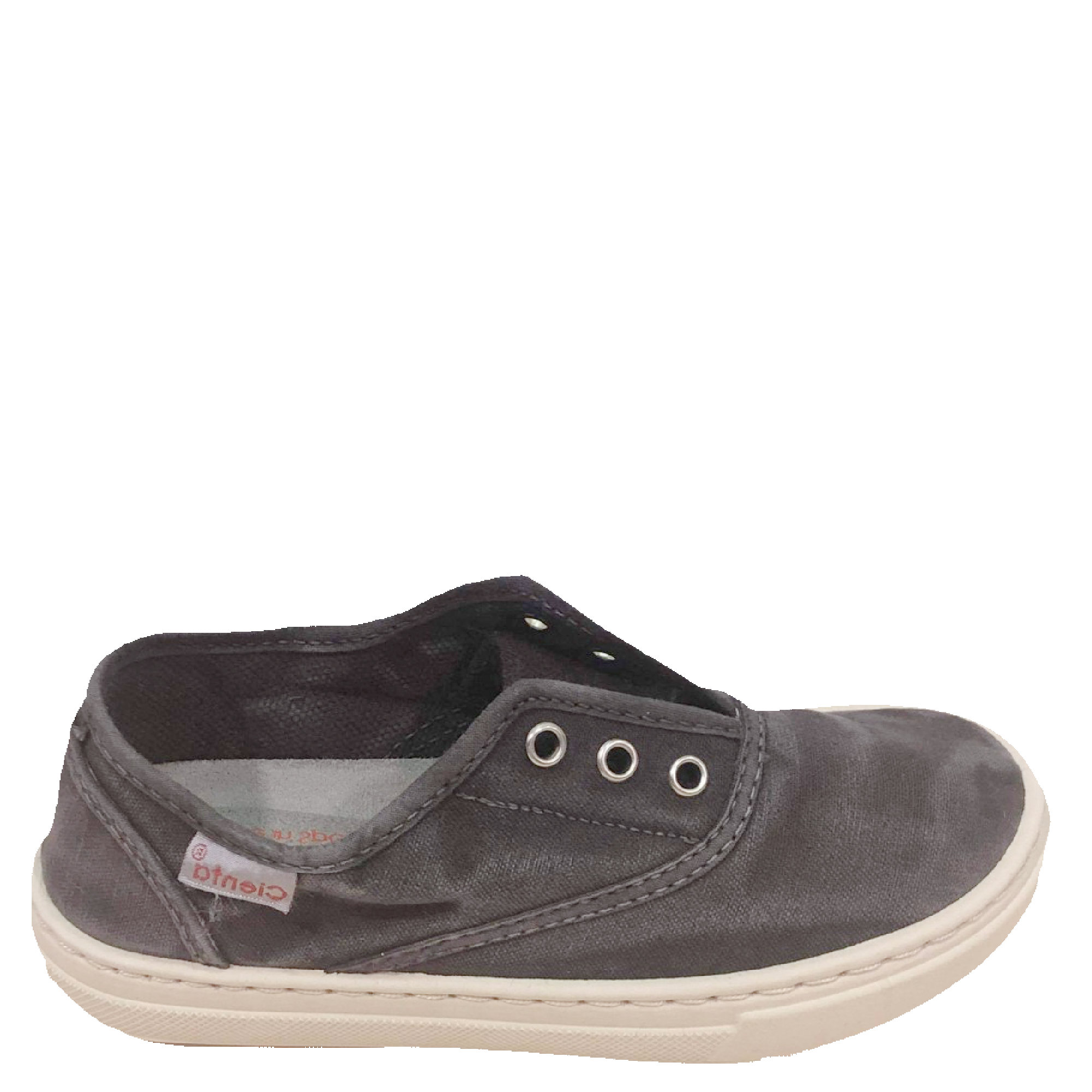 (86 777-01) Cienta fabric shoe crepe - Negro - MintMouse (Unicorner Concept Store)