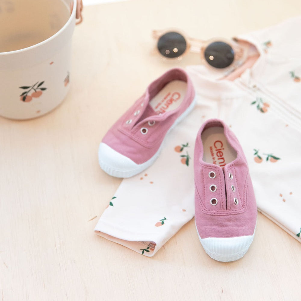 Cienta fabric slip-ons - Rosa 2010 (70997-52) - MintMouse (Unicorner Concept Store)