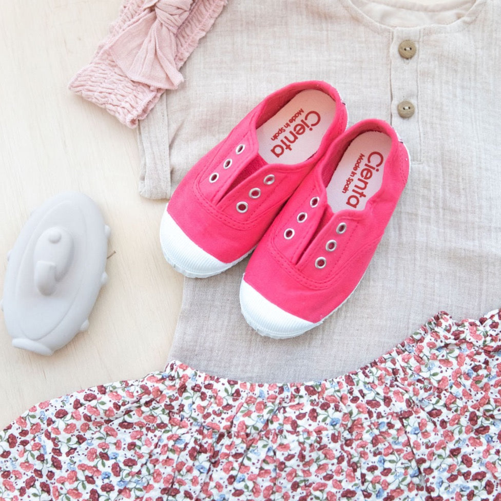 Cienta slip-ons fushia (Rosa vivo)(70997-67)