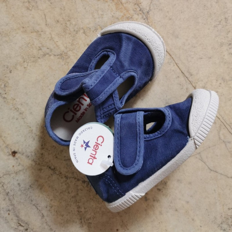 (451777-84) Cienta Barefoot Azul oscuro - MintMouse (Unicorner Concept Store)