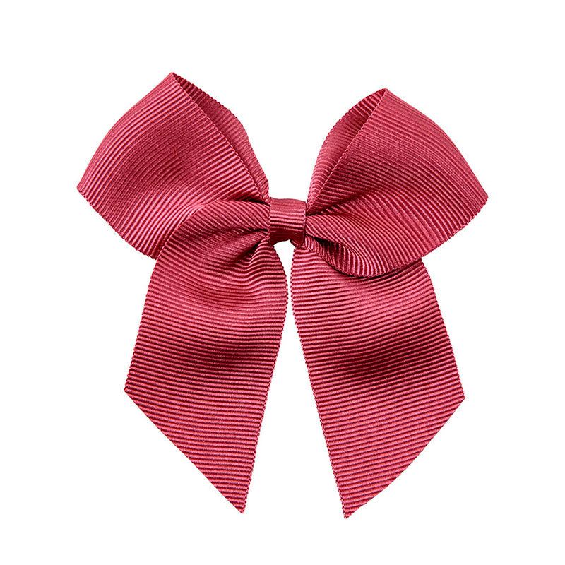 Hair clip with grossgrain bow Carmine - MintMouse (Unicorner Concept Store)