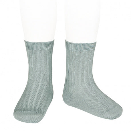 Basic rib short socks DRY GREEN - MintMouse (Unicorner Concept Store)