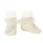 Ankle socks with CAVA ruched tulle strap - 303