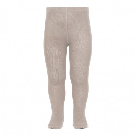 Plain stitch basic tights STONE - MintMouse (Unicorner Concept Store)