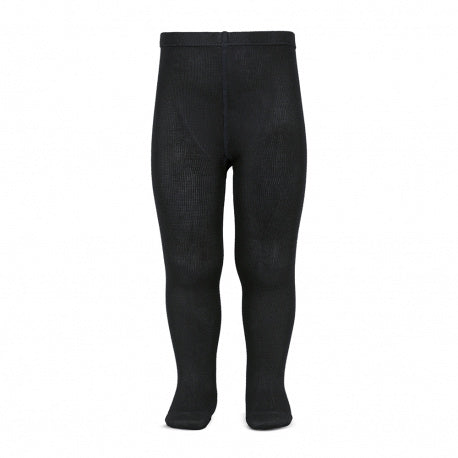 Plain stitch basic tights BLACK - MintMouse (Unicorner Concept Store)