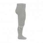 Tights with side grossgran bow ALUMINIUM - MintMouse (Unicorner Concept Store)