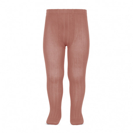 Basic rib tights TERRACOTA - MintMouse (Unicorner Concept Store)