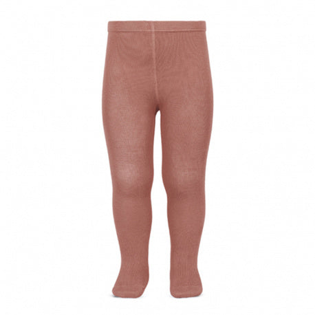 Plain stitch basic tights TERRACOTA - MintMouse (Unicorner Concept Store)