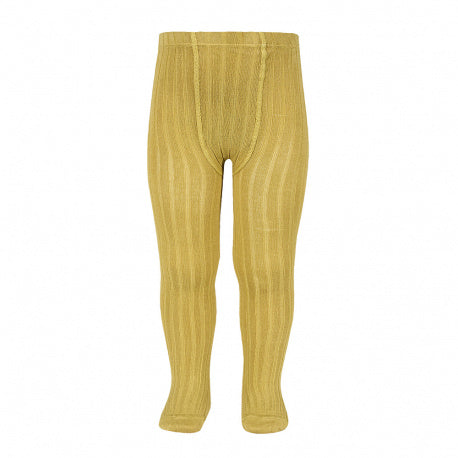 Basic rib tights MUSTARD - MintMouse (Unicorner Concept Store)