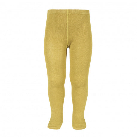 Plain stitch basic tights MUSTARD - MintMouse (Unicorner Concept Store)