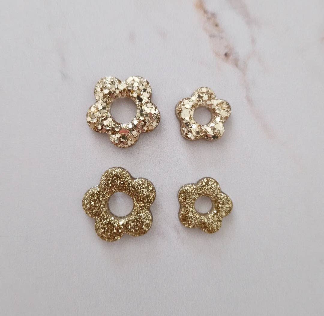 Flower earrings (color of your choice): Bronze / Classic - MintMouse (Unicorner Concept Store)