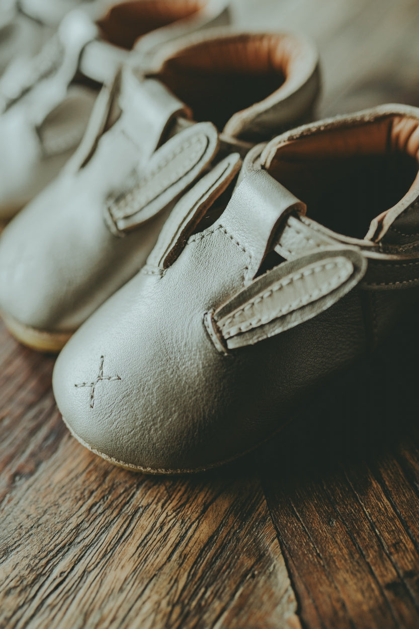 Donsje Baby Shoes Blinc | Bunny | Champagne Metallic Leather - (1039401) - MintMouse (Unicorner Concept Store)