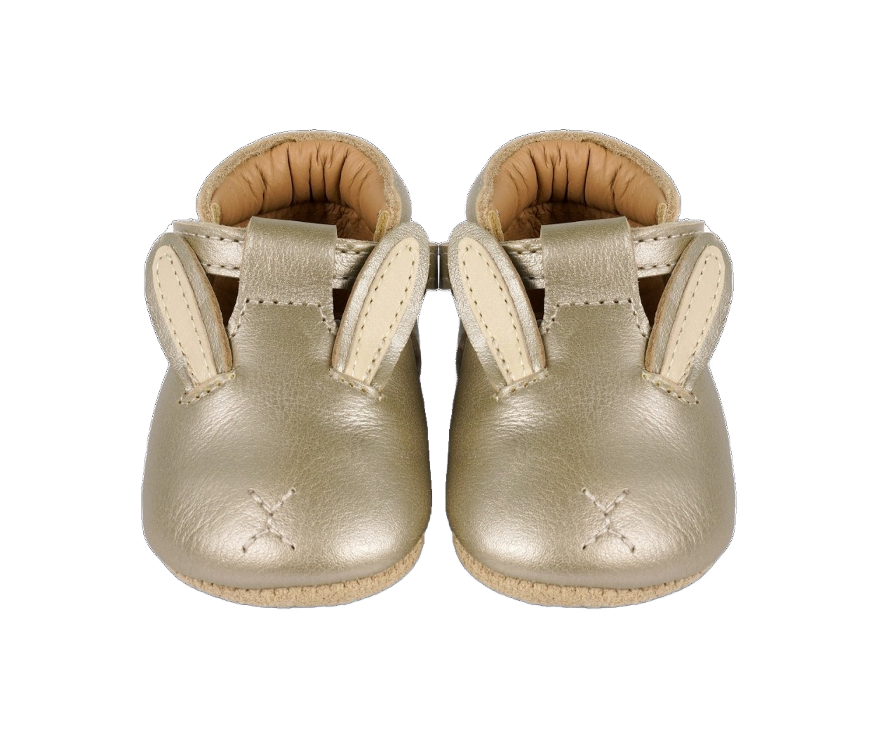 Donsje Baby Shoes Blinc | Bunny | Champagne Metallic Leather - (1039401) - MintMouse (Unicorner Concept Store)